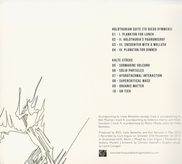 last ned album Berlin Soundpainting Orchestra - Holothuria