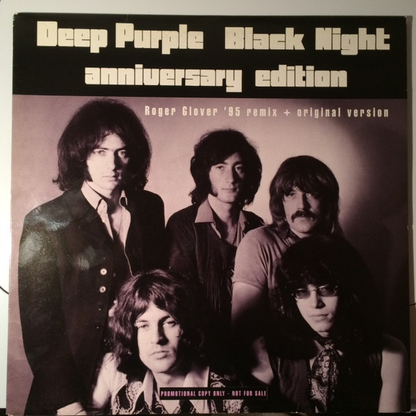 Deep Purple – Black Night - Anniversary Edition (1995, Purple