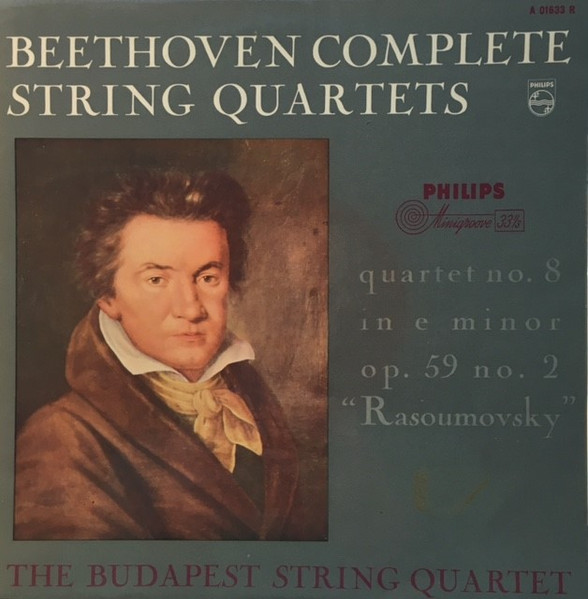 The Budapest String Quartet, Ludwig van Beethoven – Quartet No. 8