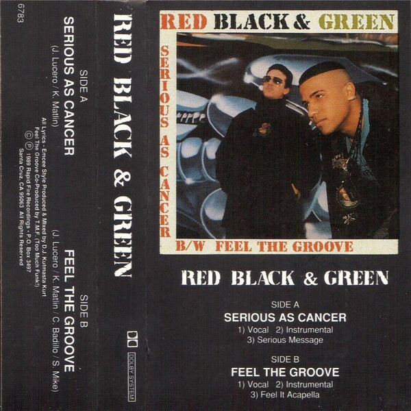 Album herunterladen Red Black & Green - Serious As Cancer BW Feel The Groove