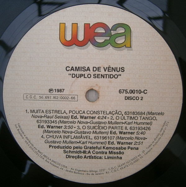 Album herunterladen Camisa De Vênus - Duplo Sentido