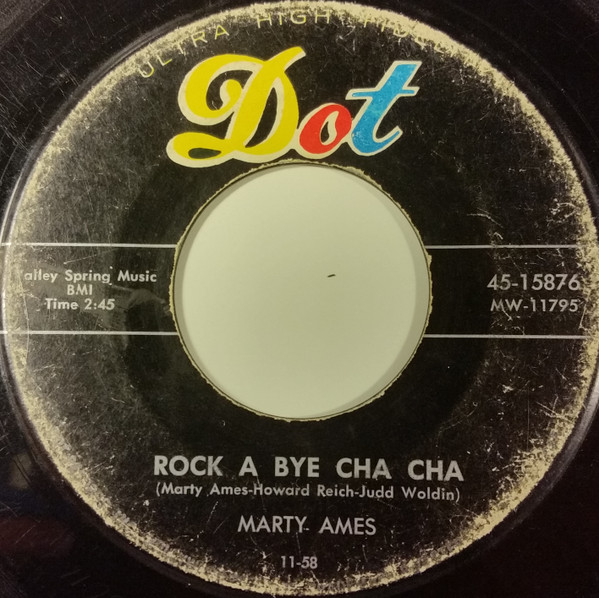 Marty Ames Rock A Bye Cha Cha 1958 Vinyl Discogs