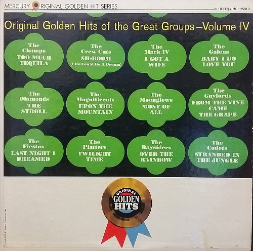 Album herunterladen Various - Original Golden Hits Of The Great Groups Volume IV