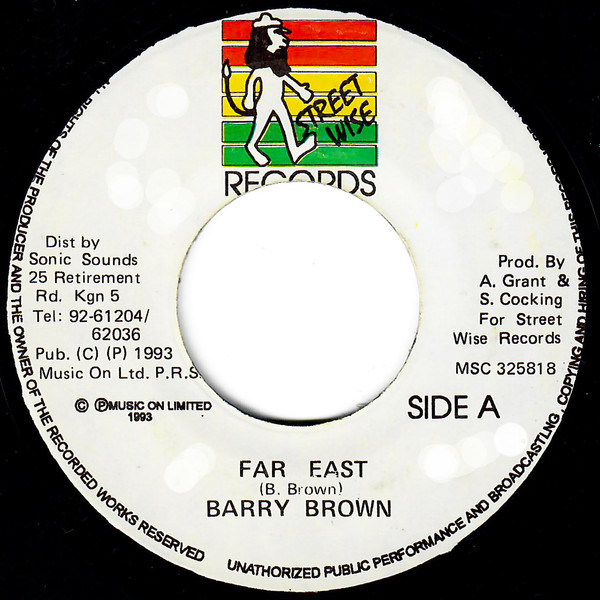 Barry Brown – Far East (1993, Vinyl) - Discogs