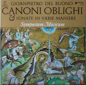 Giovanni Pietro Del Buono - Canoni Oblighi Et Sonate In Varie Maniere Sopra L'Ave Maris Stella album cover