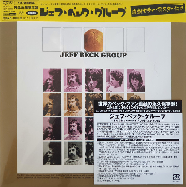 Jeff Beck Group – Jeff Beck Group (2016, Mini LP, SACD) - Discogs