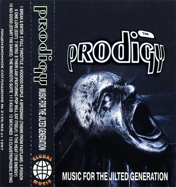 The Prodigy – Music For The Jilted Generation (1997, Cassette 