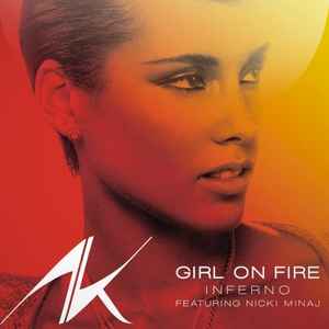 alicia keys album cover girl on fire