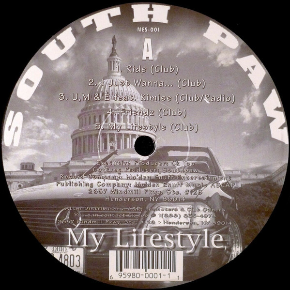 South Paw – My Lifestyle (1999, Vinyl) - Discogs