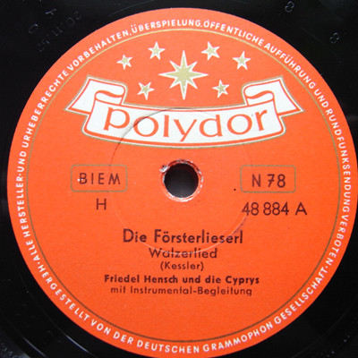 ladda ner album Friedel Hensch Und Die Cyprys - Die Försterlieserl Ein Ganzes Leben Lang