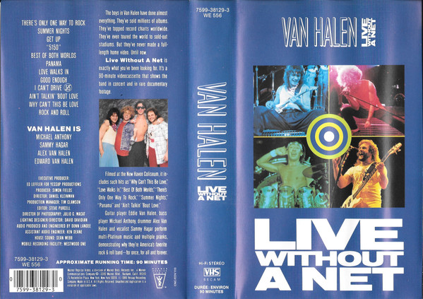 Van Halen - Live Without A Net | Releases | Discogs