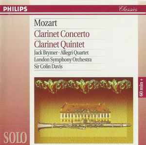 Wolfgang Amadeus Mozart - Clarinet Concerto / Clarinet Quintet album cover