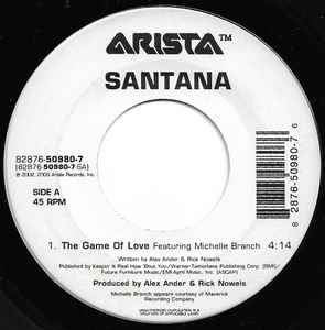 Santana - The Game Of Love album cover
