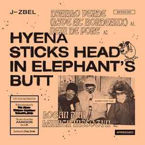 Hyena Sticks Head In Elephant's Butt - J-Zbel