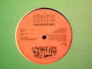 Oneiric - A Tone Colour Of Onirico album cover