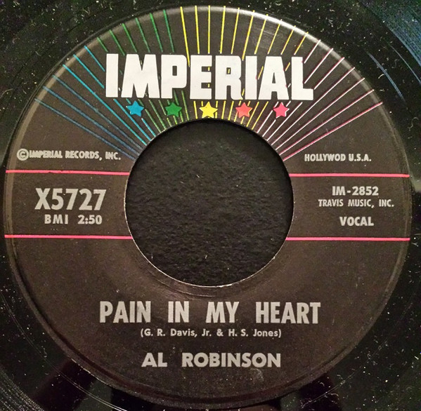Album herunterladen Download Al Robinson - Im Leaving You Today Pain In My Heart album