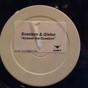 Svenson & Gielen - Answer The Question album cover