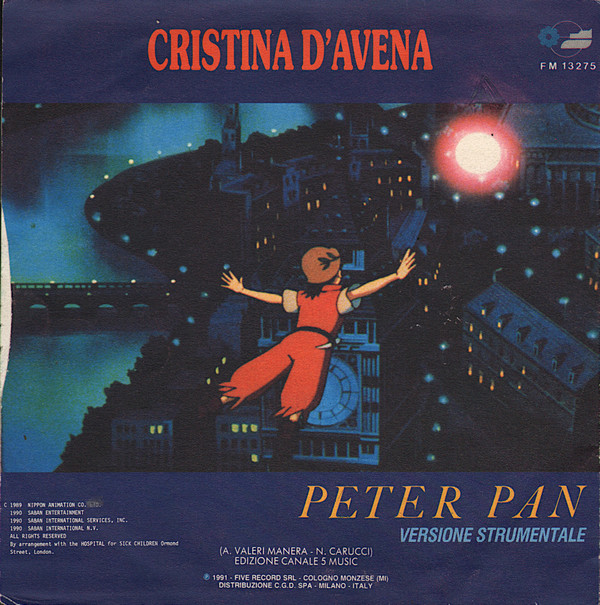 télécharger l'album Cristina D'Avena - Peter Pan