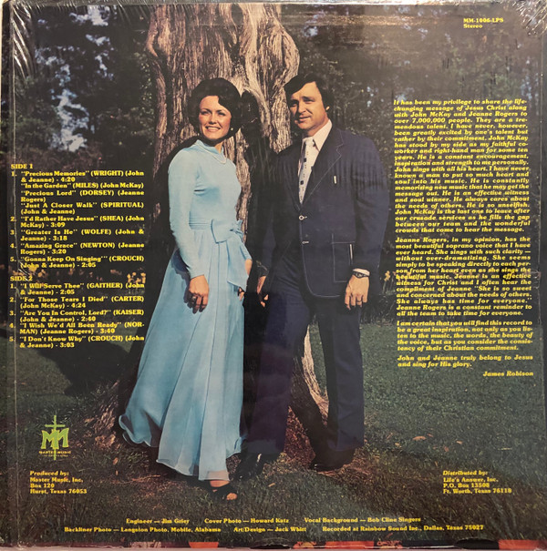 télécharger l'album Download John McKay And Jeanne Rogers - Gentle Sounds Of Sweet Jesus album