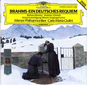 Johannes Brahms - Ein Deutsches Requiem album cover