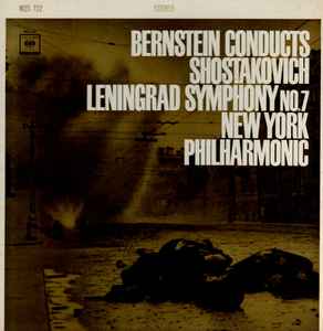 Leonard Bernstein - Leningrad Symphony No. 7 album cover