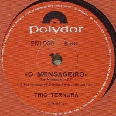 Trio Ternura – O Mensageiro (1972, Vinyl) - Discogs