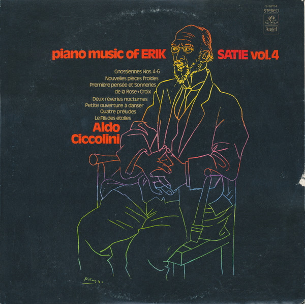 Erik Satie, Aldo Ciccolini – Piano Music Of Erik Satie, Vol. 4 (1971