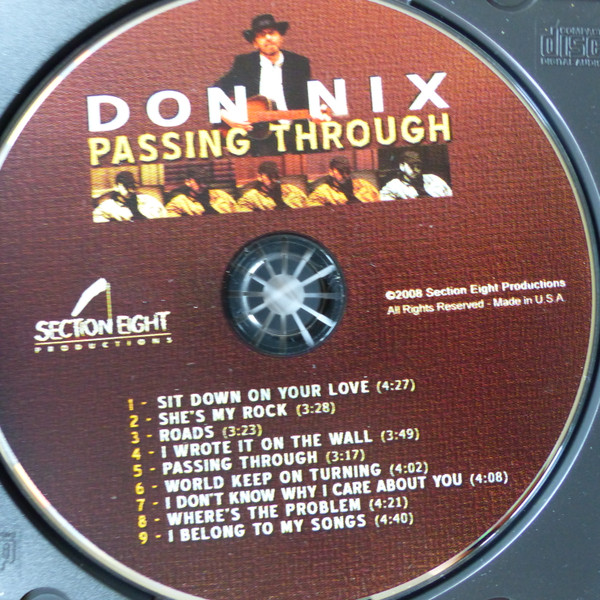 Album herunterladen Don Nix - Passing Through
