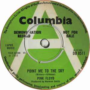 Pink Floyd – Point Me To The Sky (1968, Vinyl) - Discogs