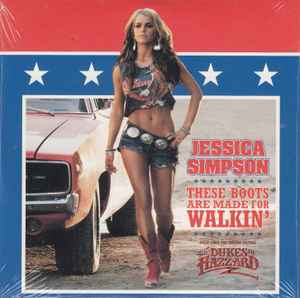Jessica Simpson - These Boots Are Made For Walkin' album cover