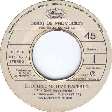 Golden Earring - The Devil Made Me Do It | Releases | Discogs