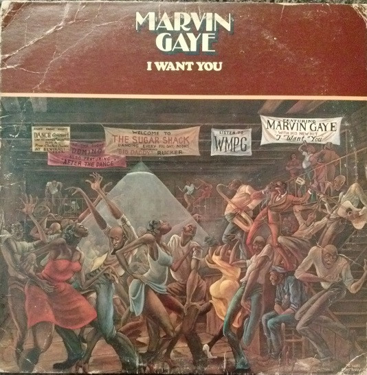 Marvin Gaye – I Want You (1976, Santa Maria Press, Vinyl