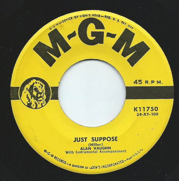 lataa albumi Alan Vaughn - Just Suppose You Lied To Me
