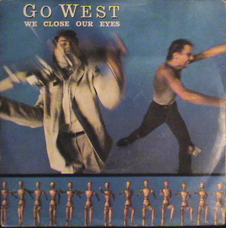 Go West We Close Our Eyes 45 Record 2850 1985 海外 即決