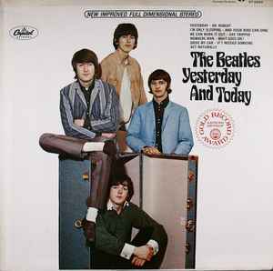 The Beatles – Yesterday And Today (1971, Red Target Labels, Vinyl 