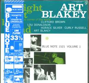 Art Blakey Quintet – A Night At Birdland Volume 1 (Vinyl) - Discogs