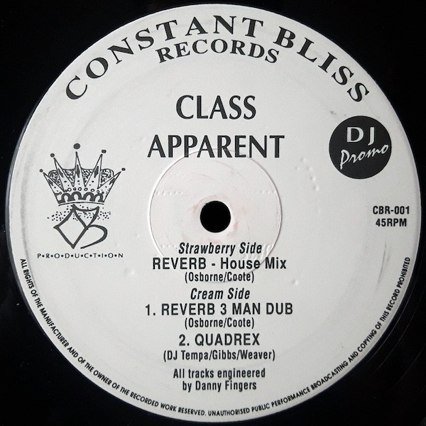 last ned album Class Apparent - Reverb Quadrex