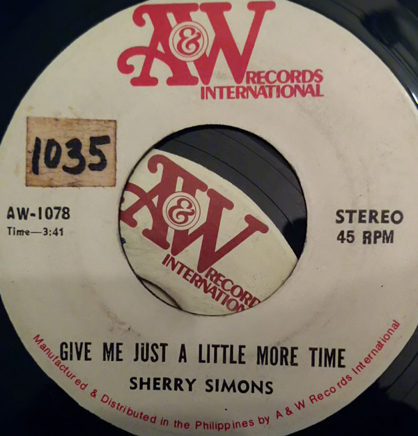 last ned album Sherry Simons - Give Me Just A Little More Time
