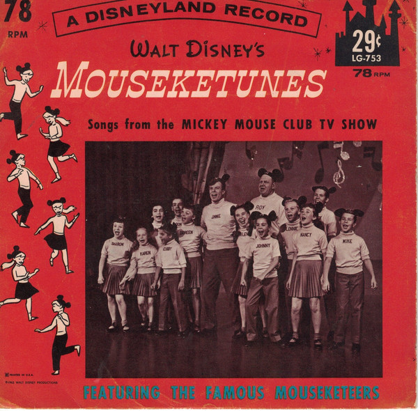 Jimmie Dodd / Mouseketeers – Mouseketunes From Walt Disney's