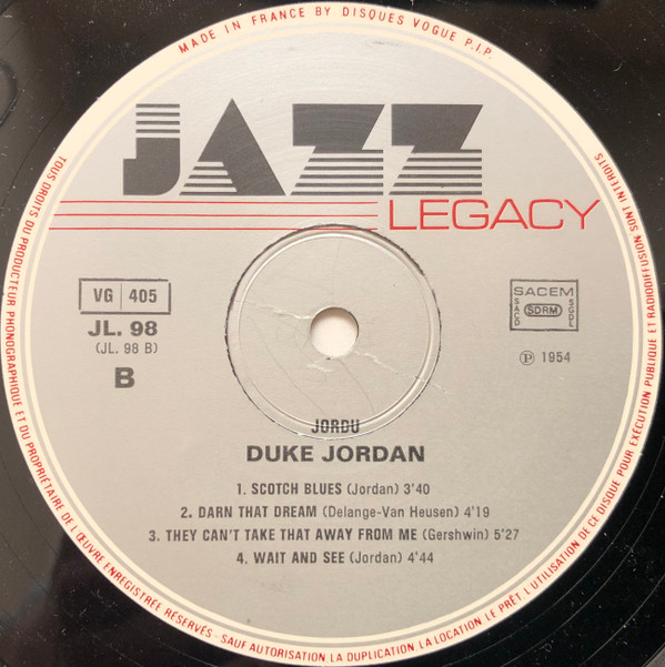 télécharger l'album Duke Jordan - Jordu