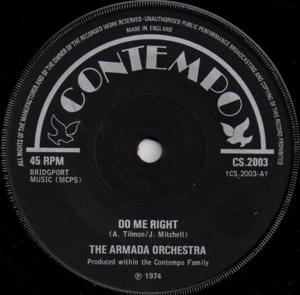 The Armada Orchestra – Do Me Right (Vinyl) - Discogs