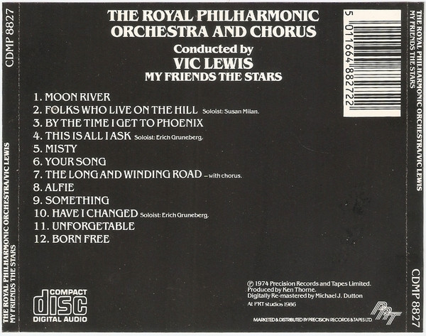baixar álbum The Royal Philharmonic Orchestra And The Royal Philharmonic Chorus Conducted By Vic Lewis - My Friends The Stars