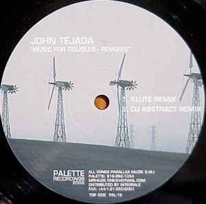 John Tejada – Music For Doubles (Remixes) (2002, Vinyl) - Discogs