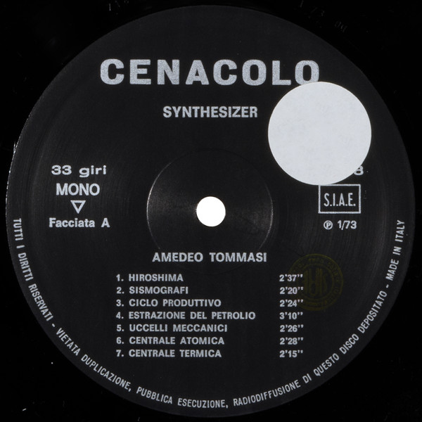 lataa albumi Download Amedeo Tommasi - Synthesiser album