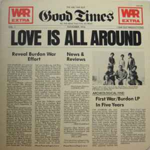 War Featuring Eric Burdon* - Love Is All Around