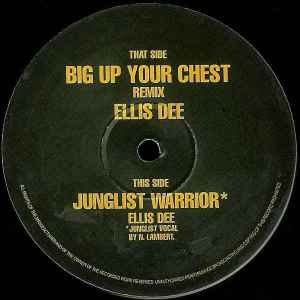 Ellis Dee - Big Up Your Chest (Remix) / Junglist Warrior album cover