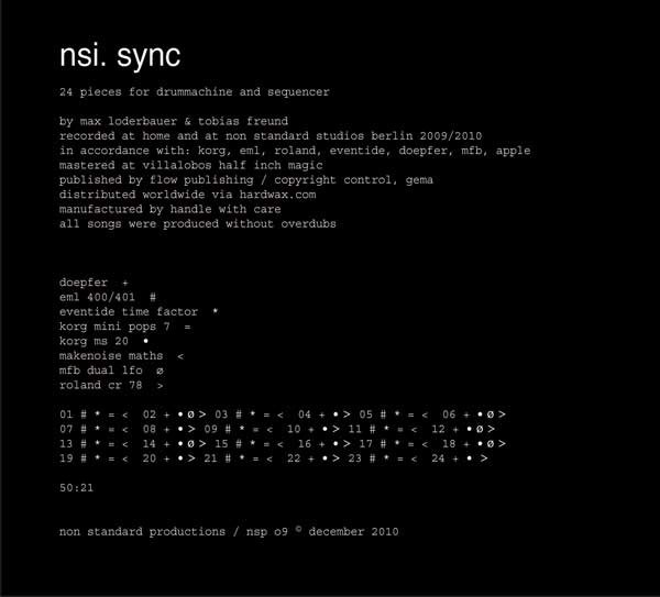 télécharger l'album nsi - Sync