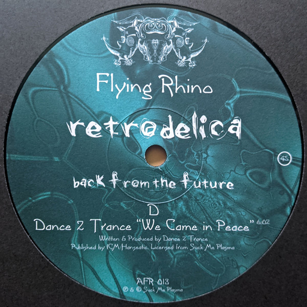 Album herunterladen Various - Retrodelica Back From The Future 4 Track Sampler