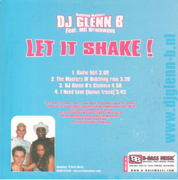 Album herunterladen DJ Glenn B Feat Mc Brainwave - Let It Shake