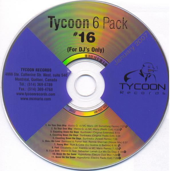 télécharger l'album Various - Tycoon 6 Pack 16